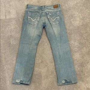 BKE Carter Light Blue Straight Men's Jeans